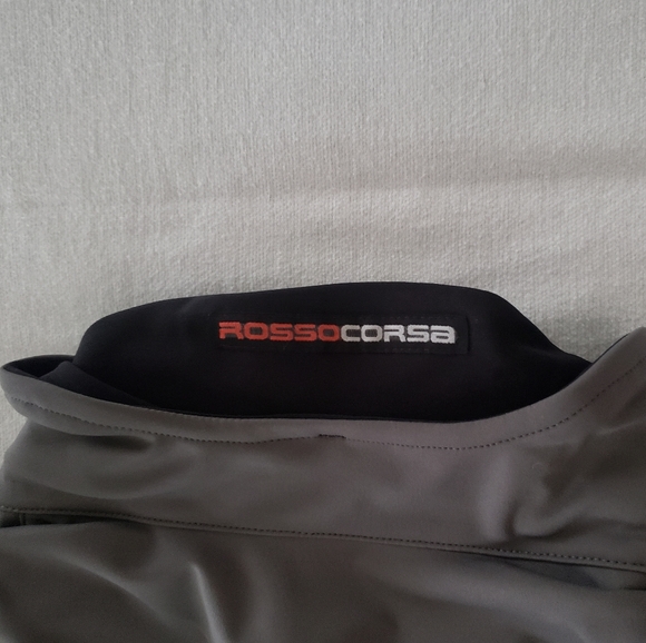 Castelli Alpha Ros women's Cycling Jacket Gray Black Orange size small NWT - Picture 6 of 16